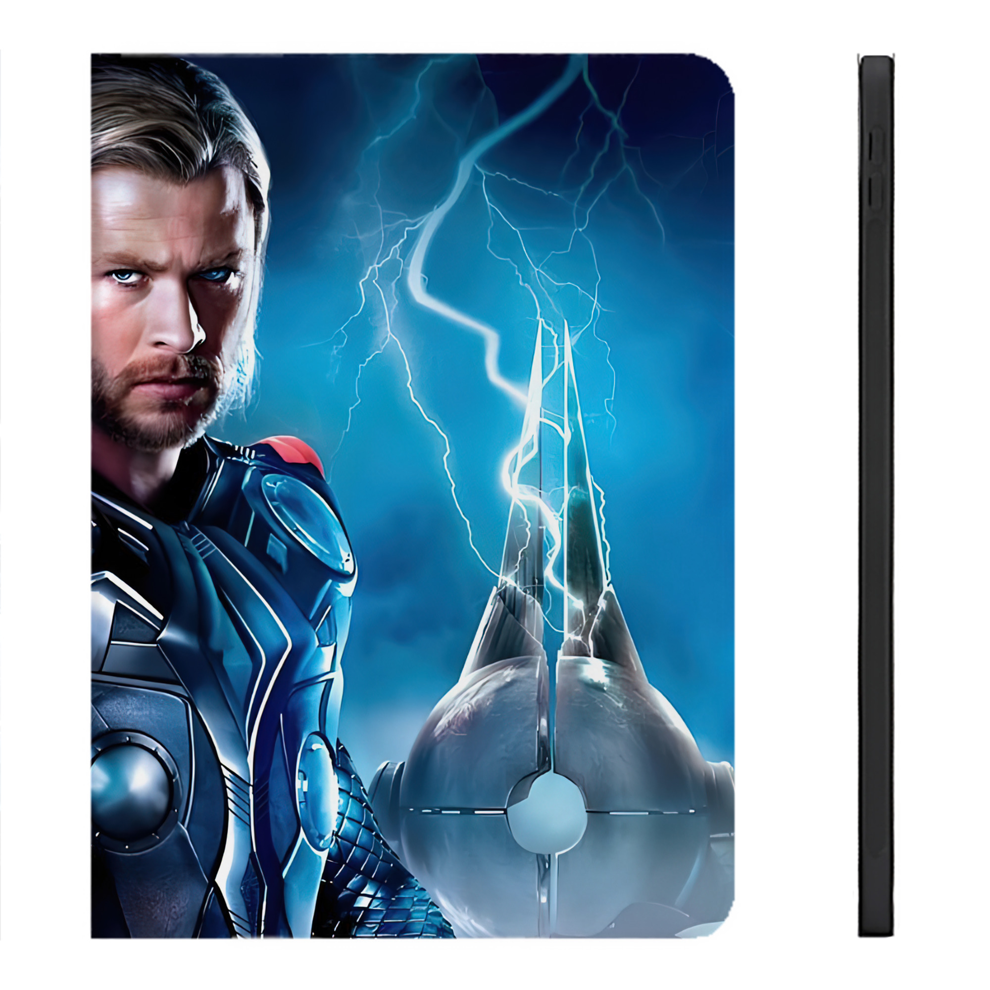 （画像用） アベンジャーズ The Avengers IPadケース ペンホルダー付き ブックスタイルデザイン